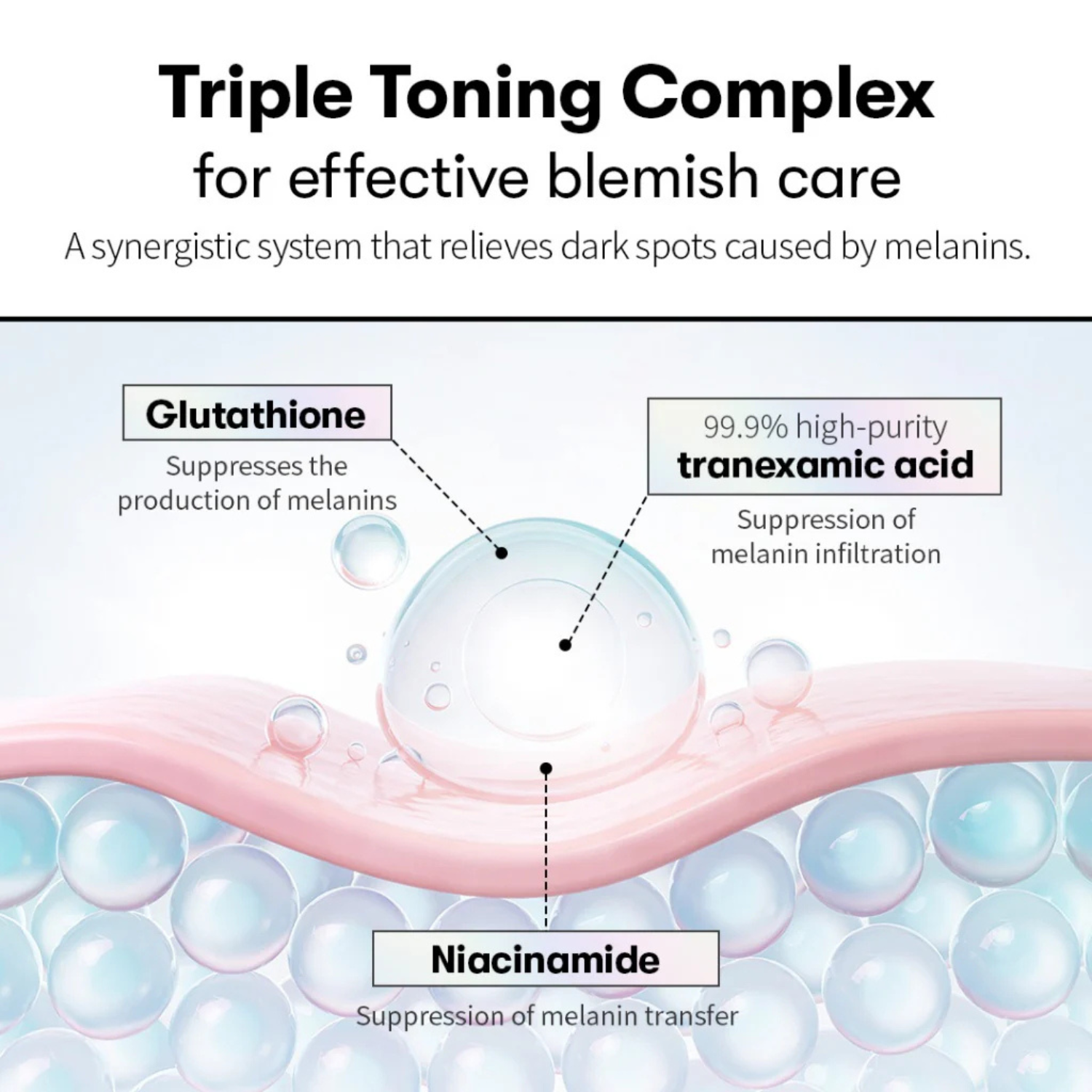 VT Cosmetics - TX-toning Essence 1000 Shot - Essenza viso illuminante anti-macchie con acido tranexamico