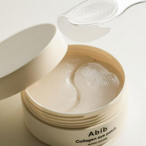 Abib - Collagen Eye Patch Jericho Rose Jelly - Patch occhi in hydrogel idratanti e rivitalizzanti al collagene