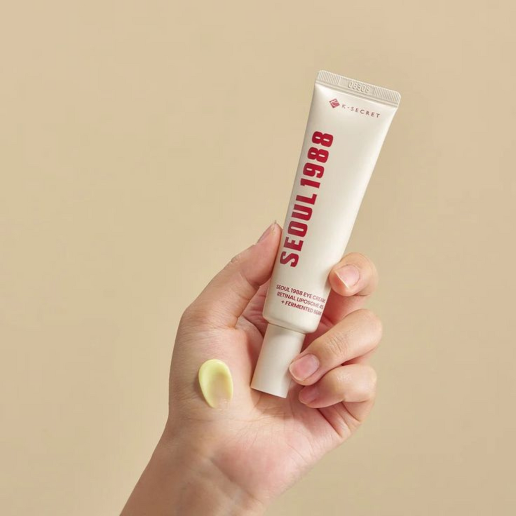 KSECRET - Seoul 1988 Eye Cream: Retinal Liposome 4% + Fermented Bean - Crema contorno occhi anti-età