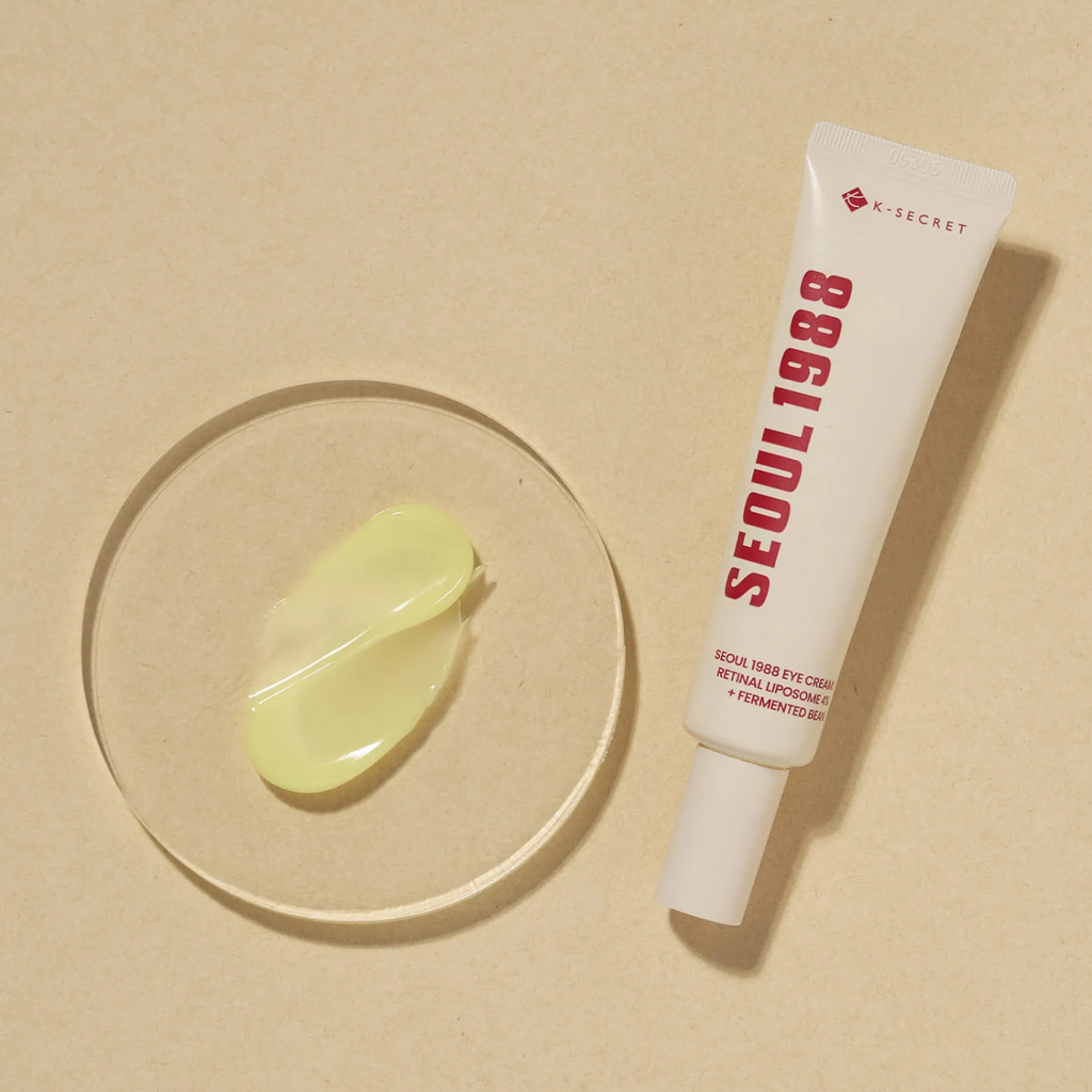 KSECRET - Seoul 1988 Eye Cream: Retinal Liposome 4% + Fermented Bean - Crema contorno occhi anti-età