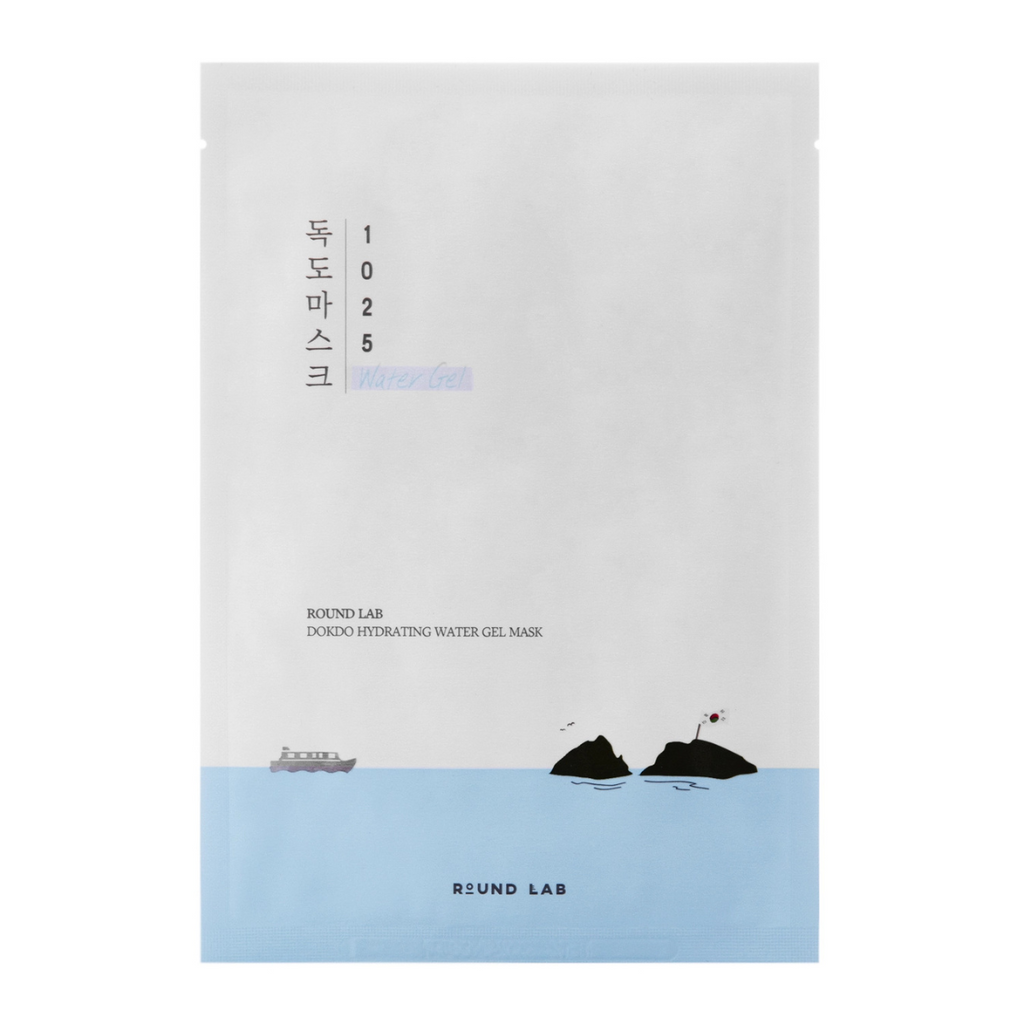 ROUND LAB - 1025 Dokdo Hydrating Water Gel Mask - Maschera viso idratante