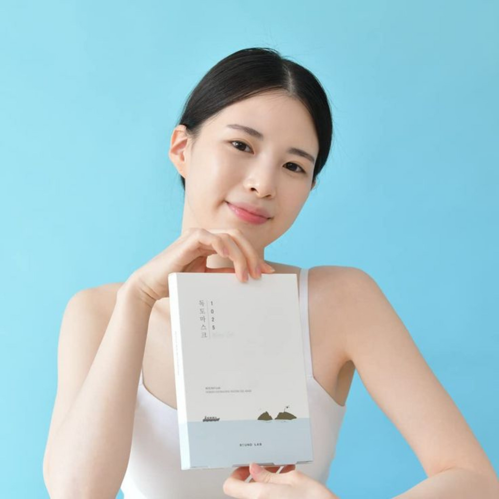 ROUND LAB - 1025 Dokdo Hydrating Water Gel Mask - Maschera viso idratante