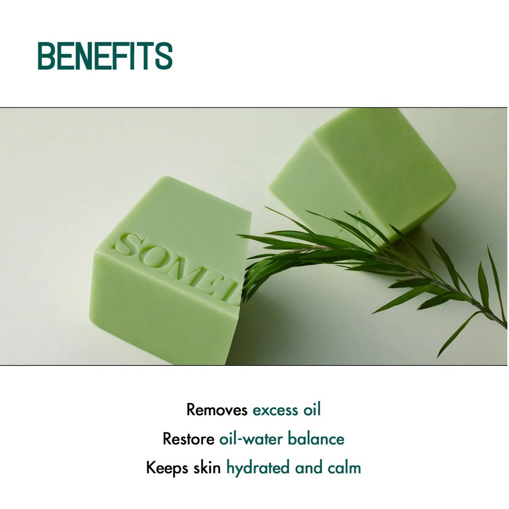 Some By Mi - AHA, BHA, PHA 30 Days Miracle Cleansing Bar - Sapone viso solido anti-acne