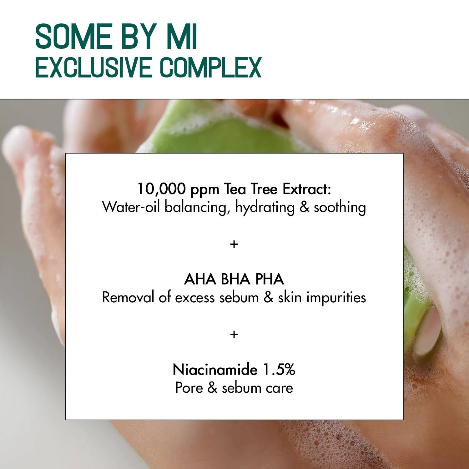 Some By Mi - AHA, BHA, PHA 30 Days Miracle Cleansing Bar - Sapone viso solido anti-acne