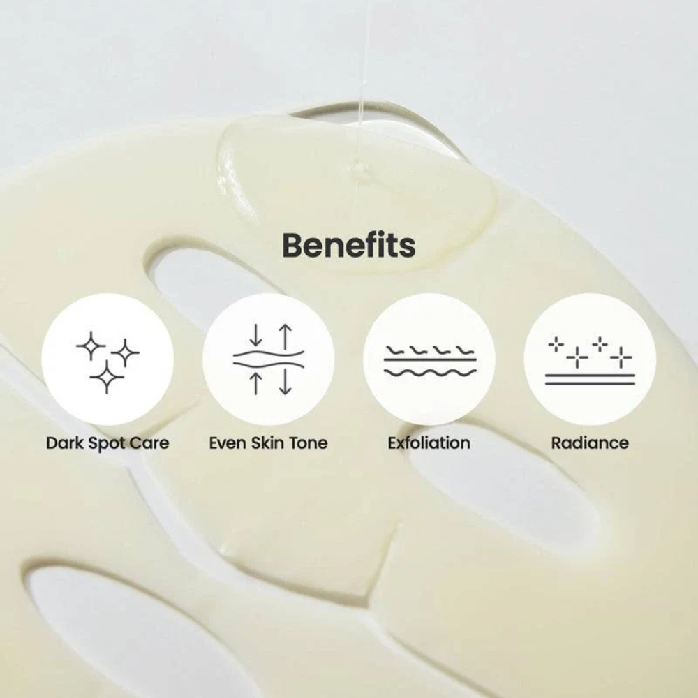 Biodance - Radiant Vita Niacinamide Real Deep Mask - Maschera viso illuminante in hydrogel