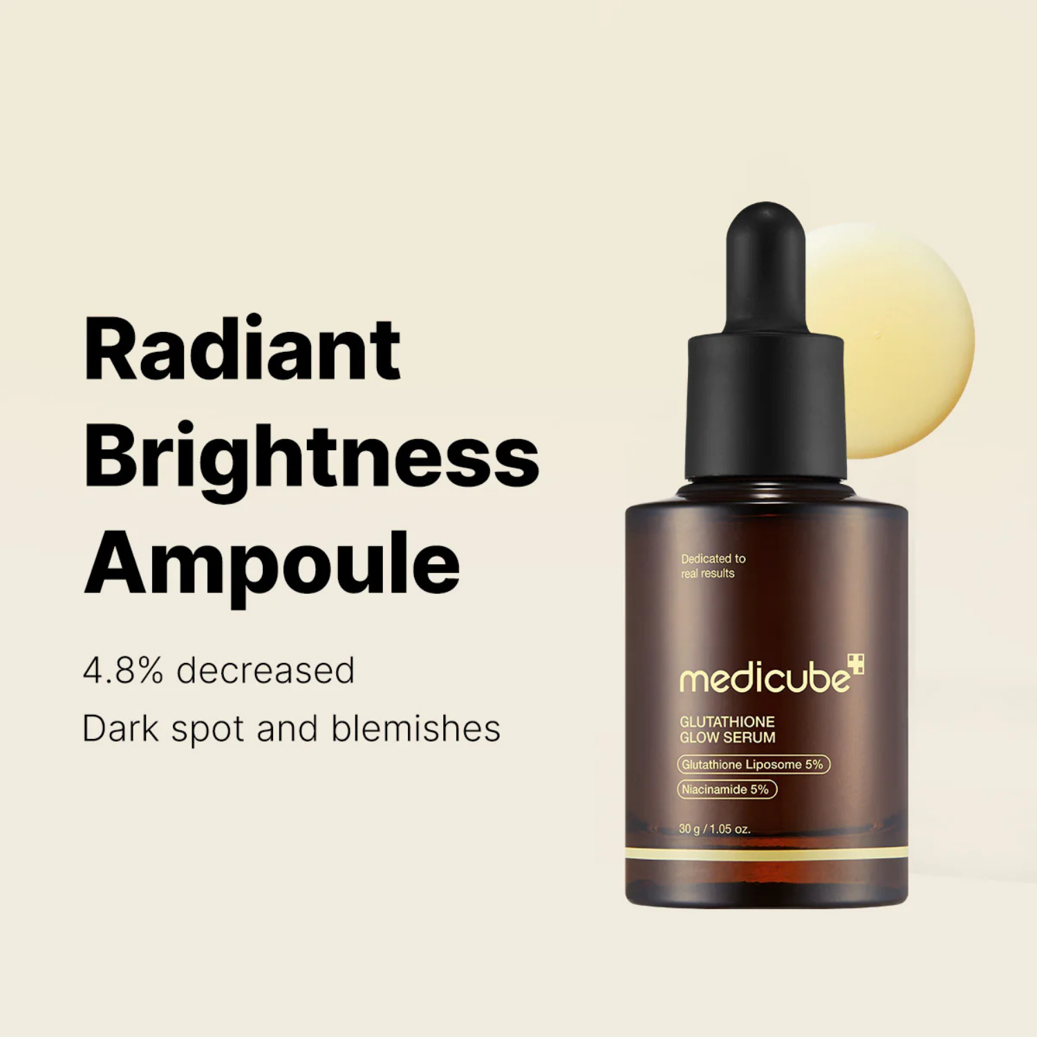 Medicube - AGE-R Glutathione Glow Serum - Siero viso illuminante anti-macchie con glutatione