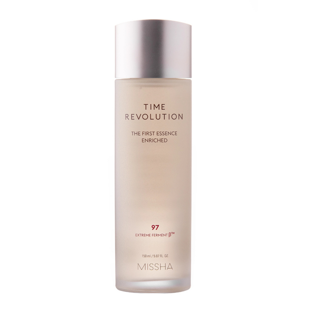 MISSHA - Time Revolution The First Essence Enriched - Essenza viso illuminante, idratante  e anti-età ai fermenti