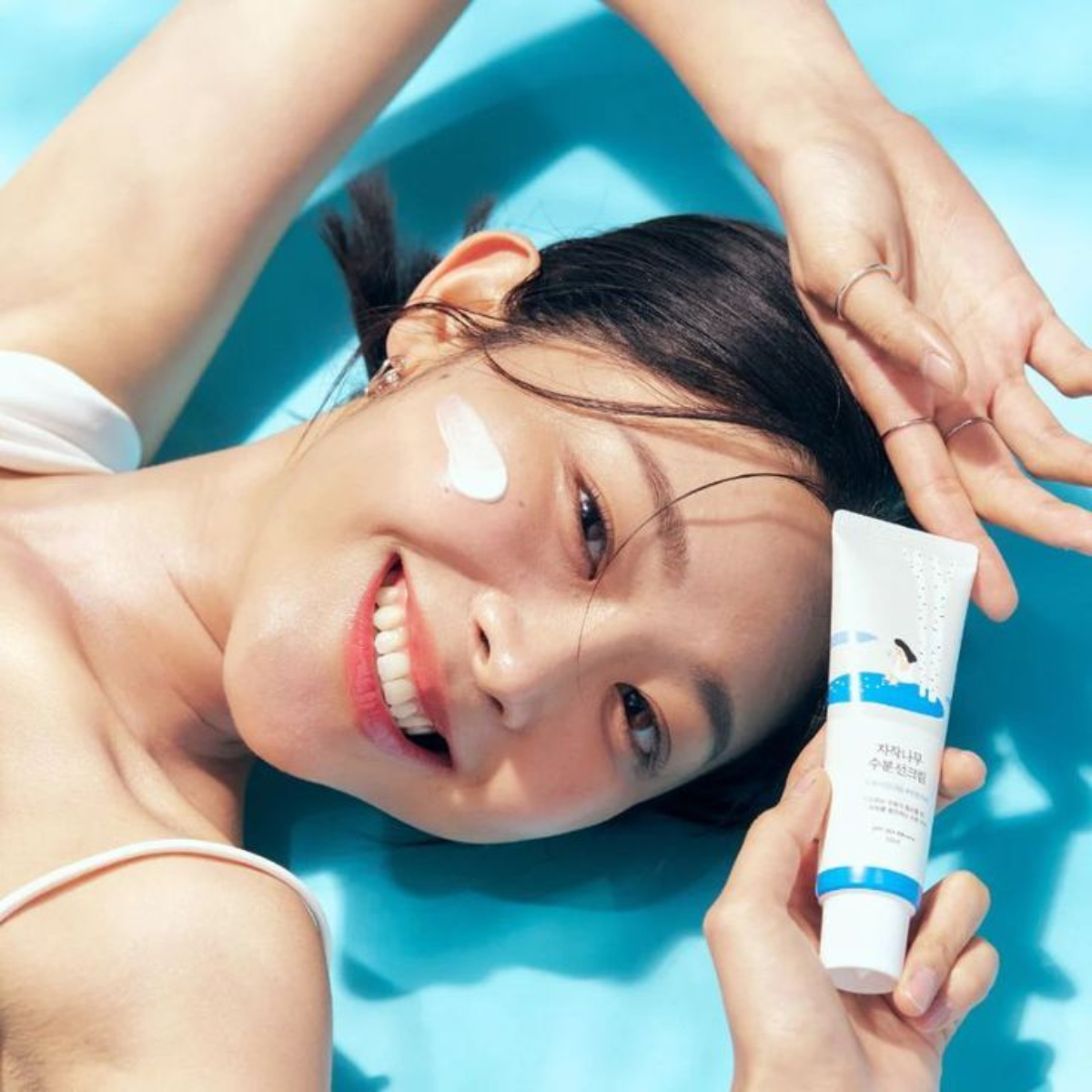 ROUND LAB - Birch Juice Moisturizing Sunscreen SPF50 - Crema viso solare idratante