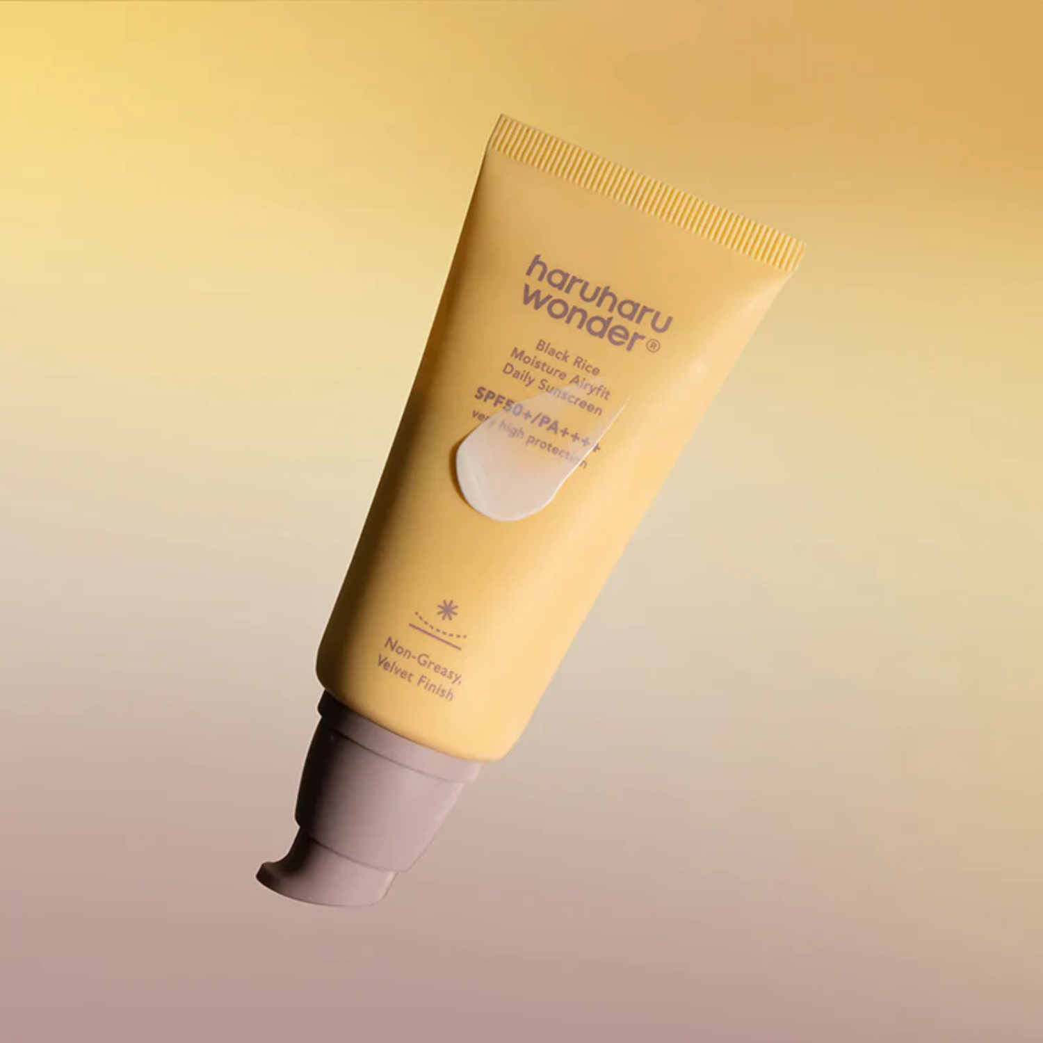 Haruharu Wonder - Black Rice Moisture Airyfit Daily Sunscreen SPF50 - Crema solare viso delicata