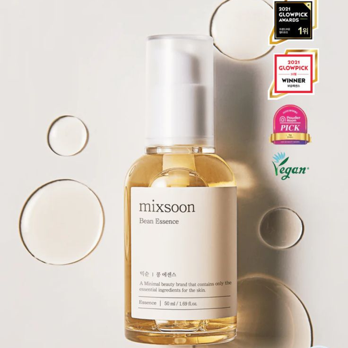 Mixsoon - Bean Essence - Essenza viso esfoliante ed idratante