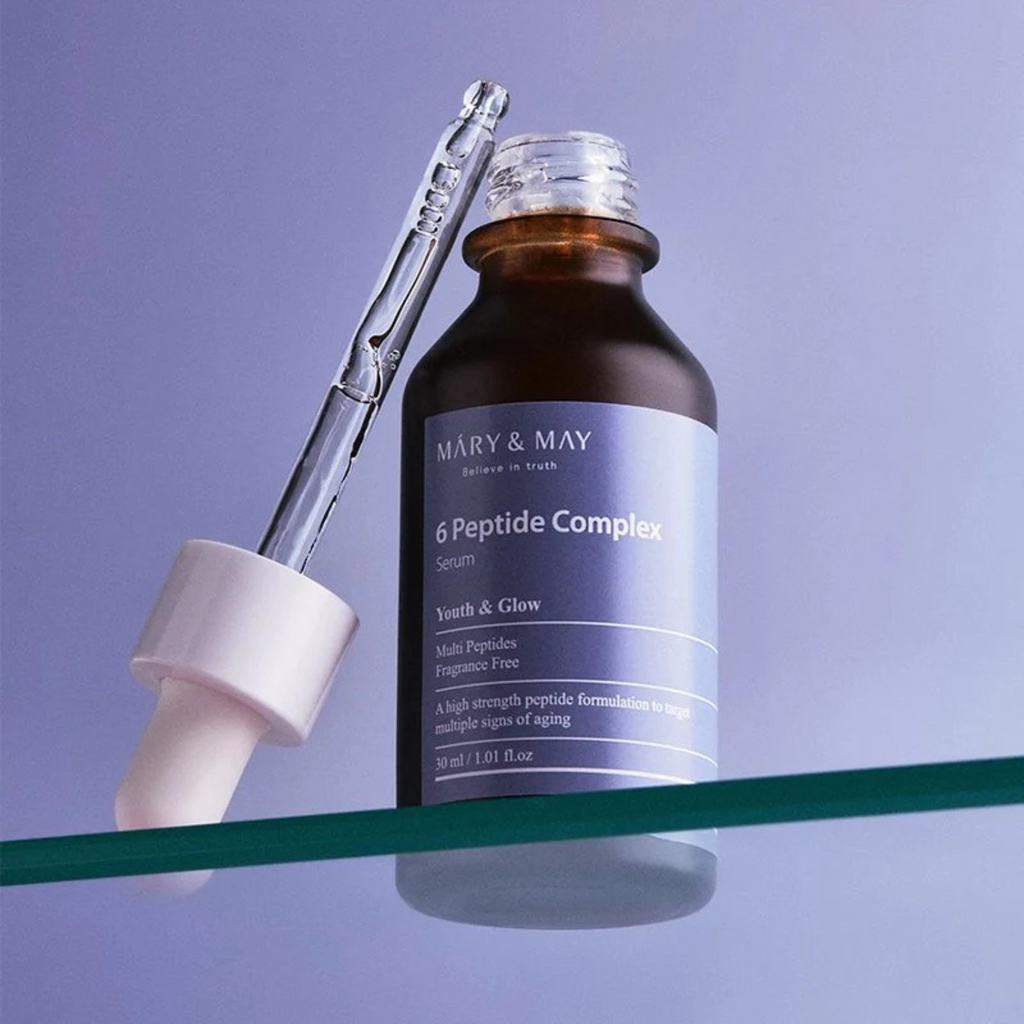 Mary&May - 6 Peptide Complex Serum - Siero viso anti-età ai Peptidi