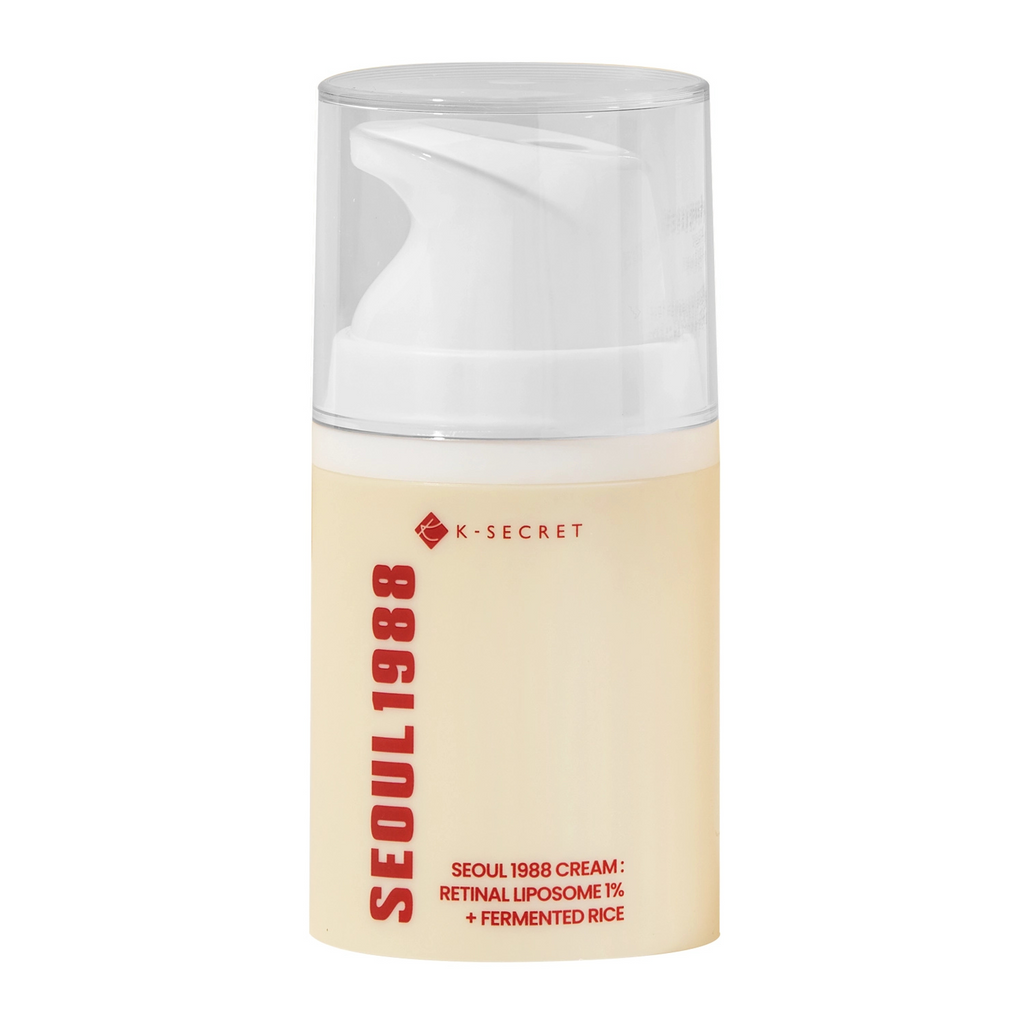 KSECRET - SEOUL 1988 Cream : Retinal Liposome 1% + Fermented Rice - Crema viso anti-eta