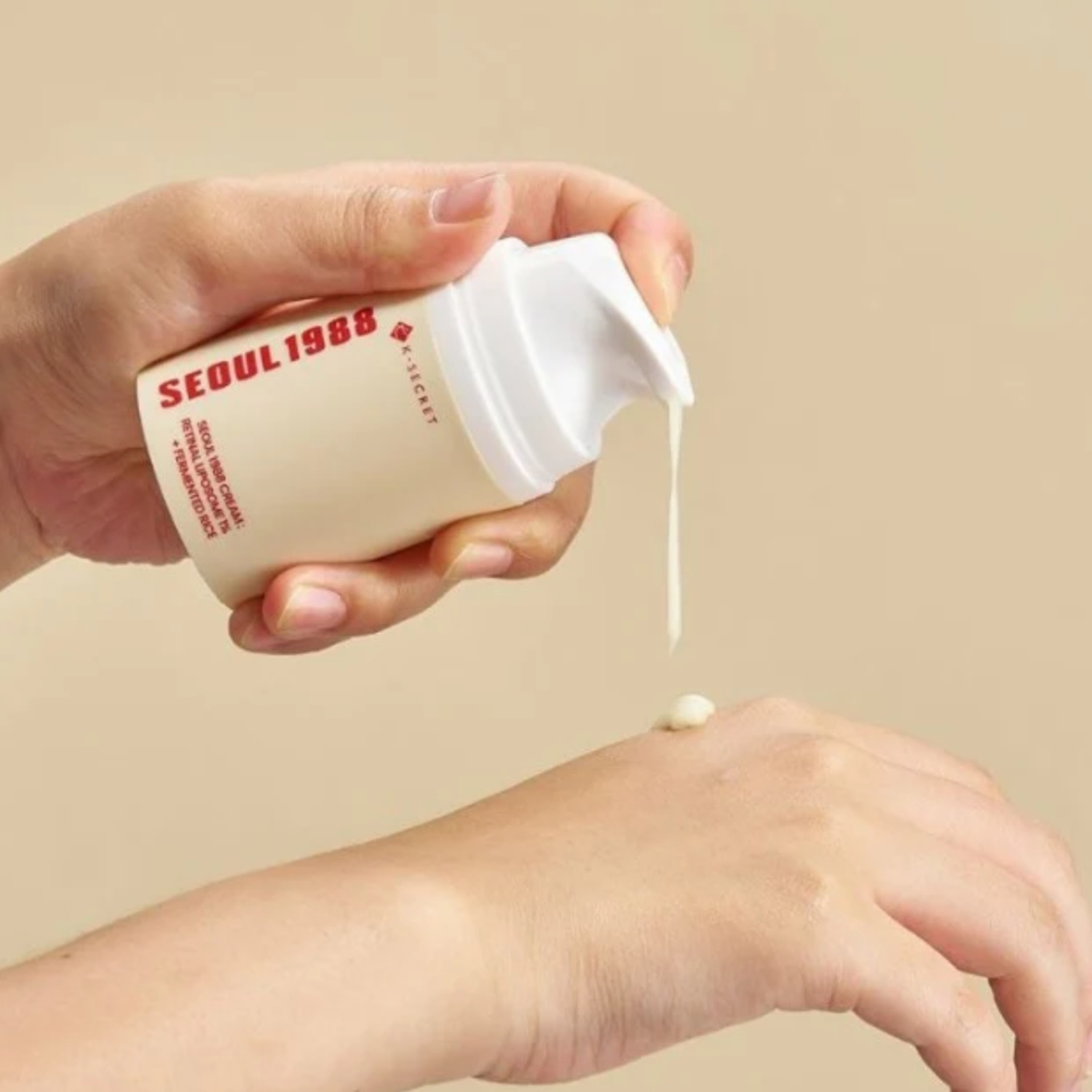KSECRET - SEOUL 1988 Cream : Retinal Liposome 1% + Fermented Rice - Crema viso anti-eta