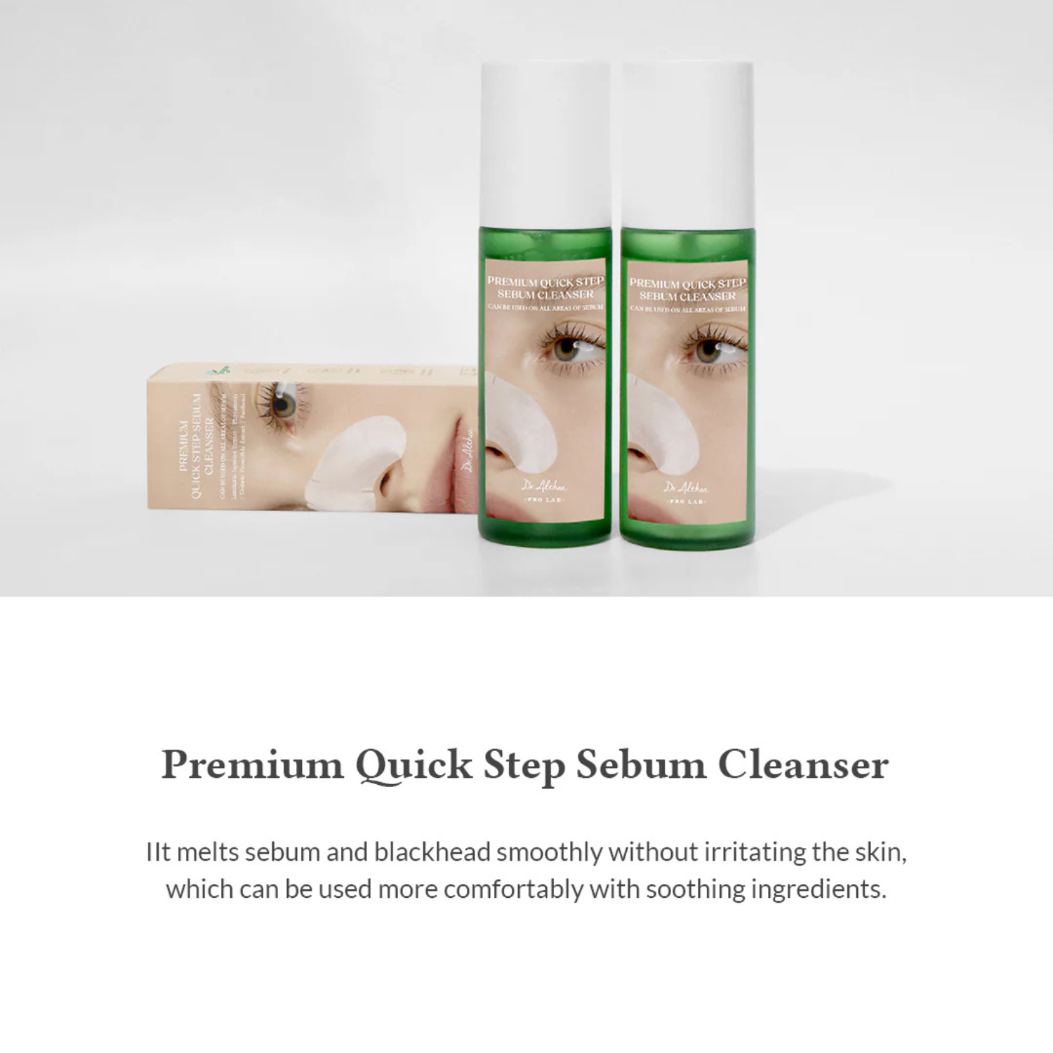 Dr. Althea - Premium Quick Step Sebum Cleanser - Detergente viso che scioglie sebo e punti neri