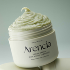 Arencia – Fresh Green Rice Mochi Cleanser - Detergente viso Mochi al tè verde purificante e riequilibrante