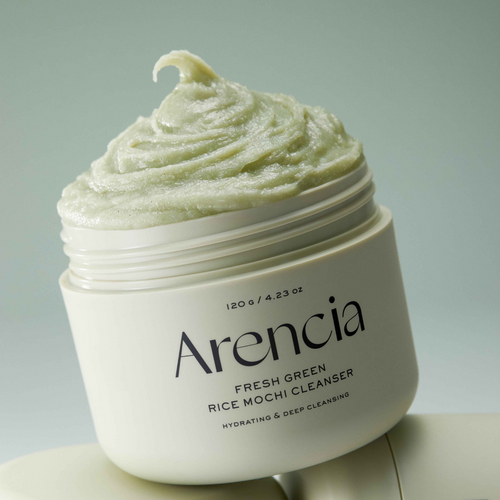 Arencia - Fresh Green Rice Mochi Cleanser - Detergente viso Mochi al tè verde purificante e riequilibrante