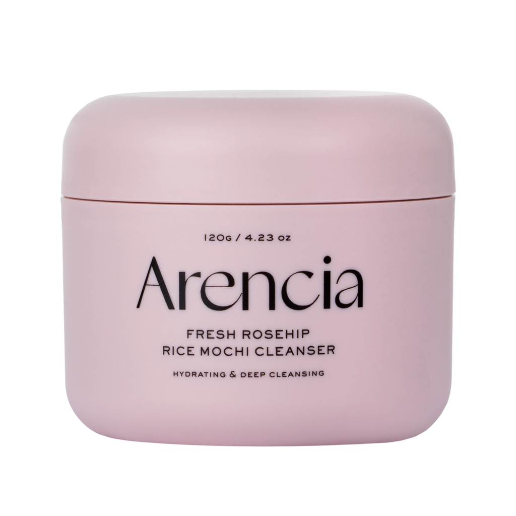 Arencia - Fresh Rosehip Rice Mochi Cleanser - Detergente viso Mochi alla rosa canina rigenerante