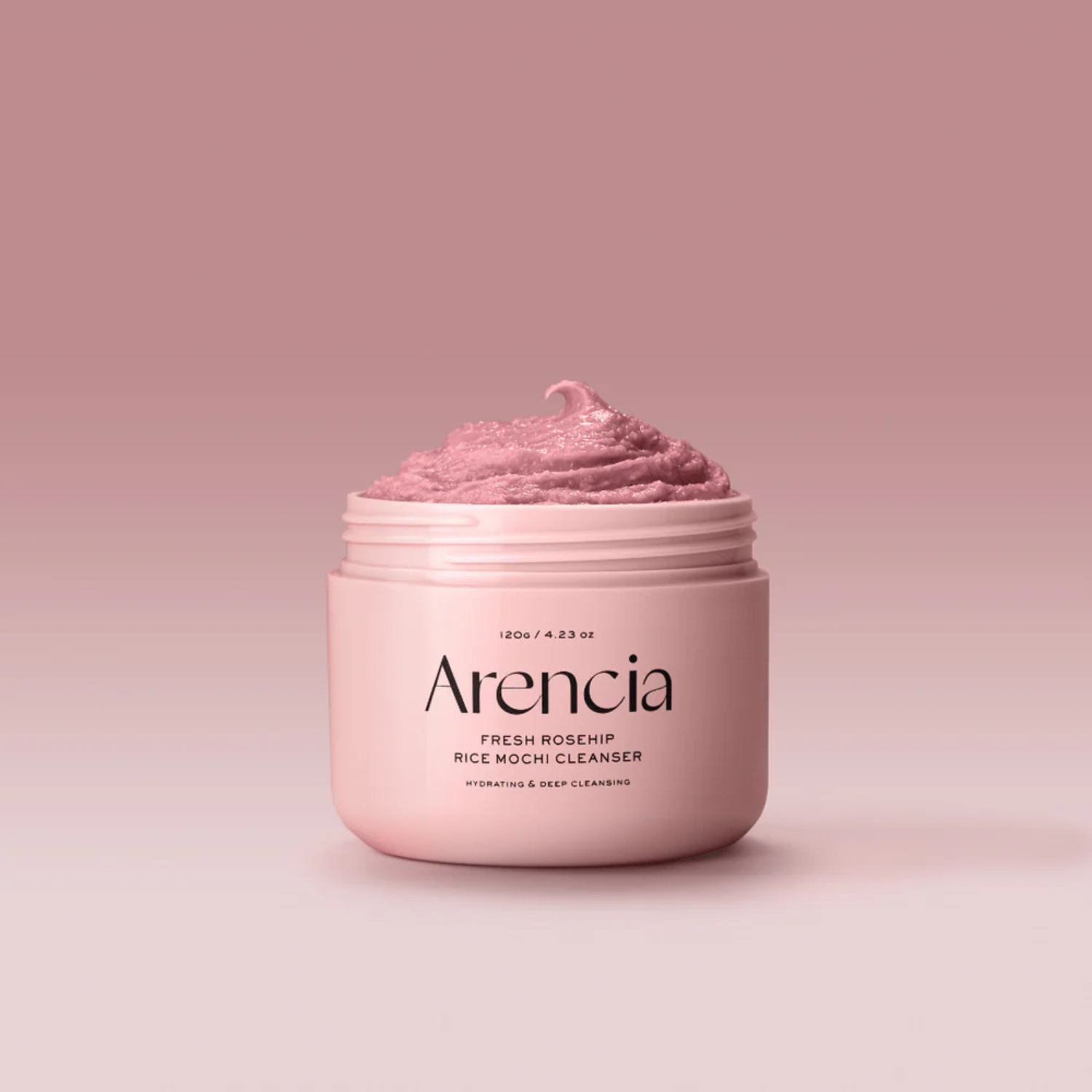 Arencia - Fresh Rosehip Rice Mochi Cleanser - Detergente viso Mochi alla rosa canina rigenerante
