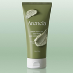 Arencia – Green Tea + LHA Deep Pore Rice Cake Cleanser - Detergente viso al tè verde purificante