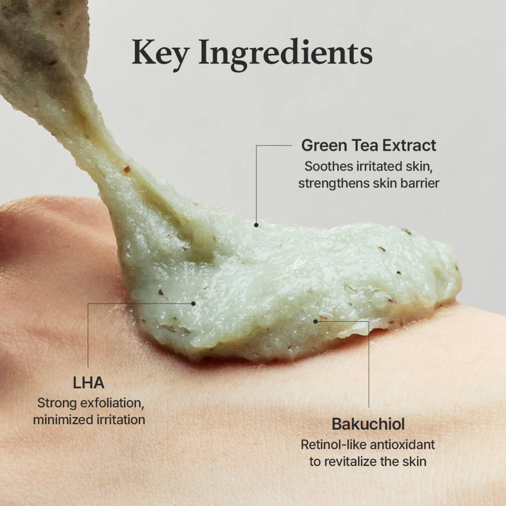 Arencia - Green Tea + LHA Deep Pore Rice Cake Cleanser - Detergente viso al tè verde purificante
