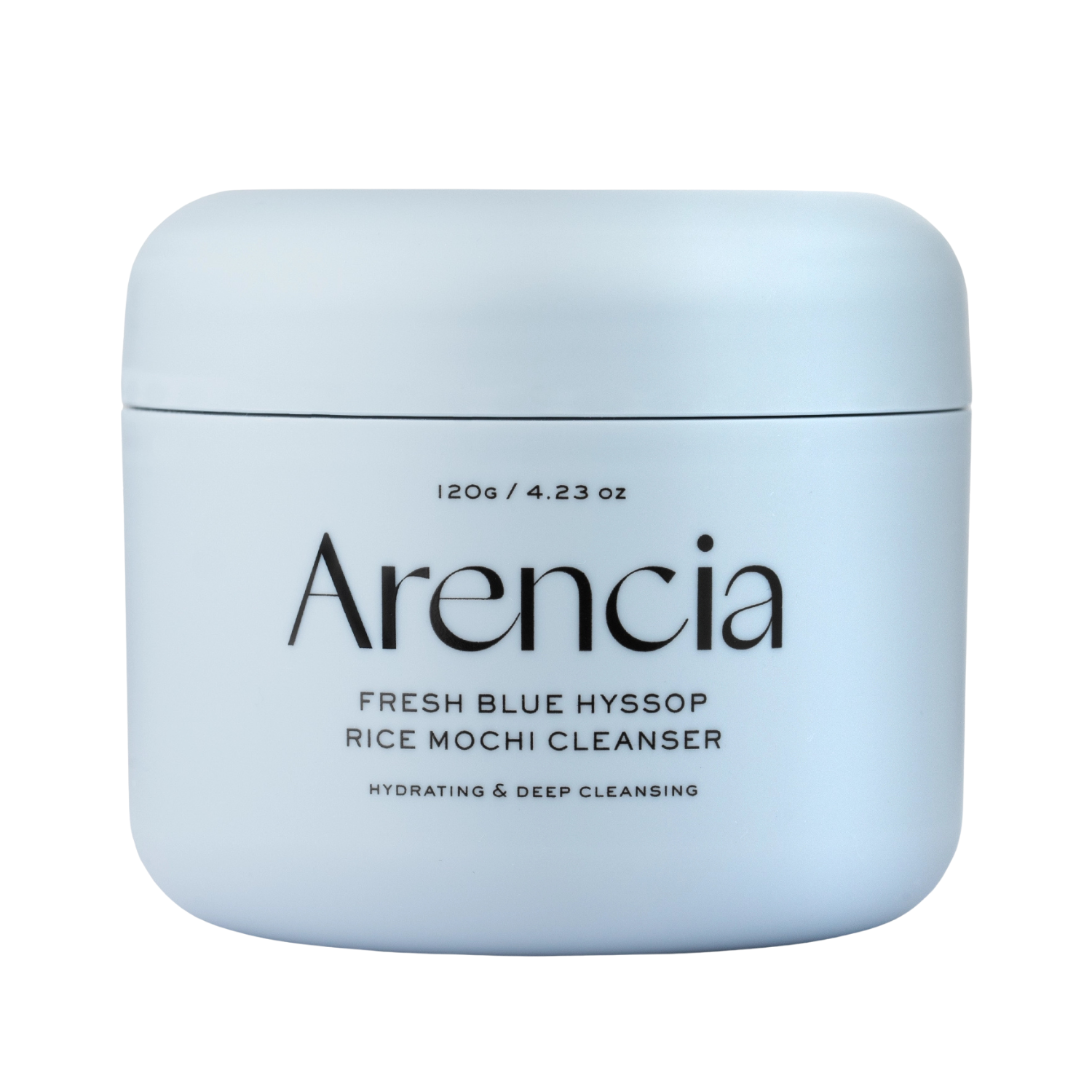 Arencia - Fresh Blue Hyssop Rice Mochi Cleanser - Detergente viso Mochi all’issopo blu lenitivo