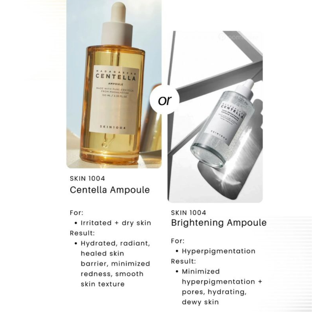 SKIN1004 - Madagascar Centella Tone Brightening Capsule Ampoule - Siero viso illuminante