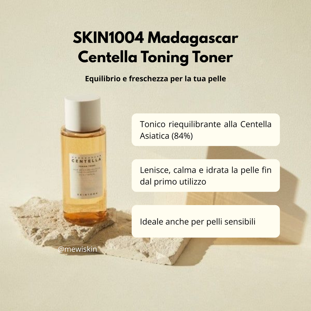 SKIN1004 - Madagascar Centella Toning Toner - Tonico viso alla centella
