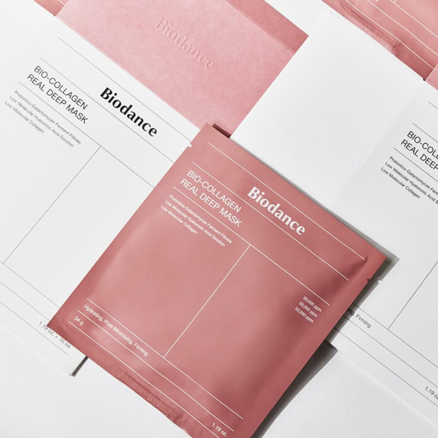 Biodance – Set 4× Bio-Collagen Real Deep Mask – Anti-Età, Idratante & Rassodante