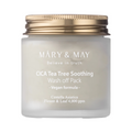 Mary&May - Cica Tea Tree Soothing Wash Off Mask - Maschera viso anti-imperfezioni all'argilla e tea tree