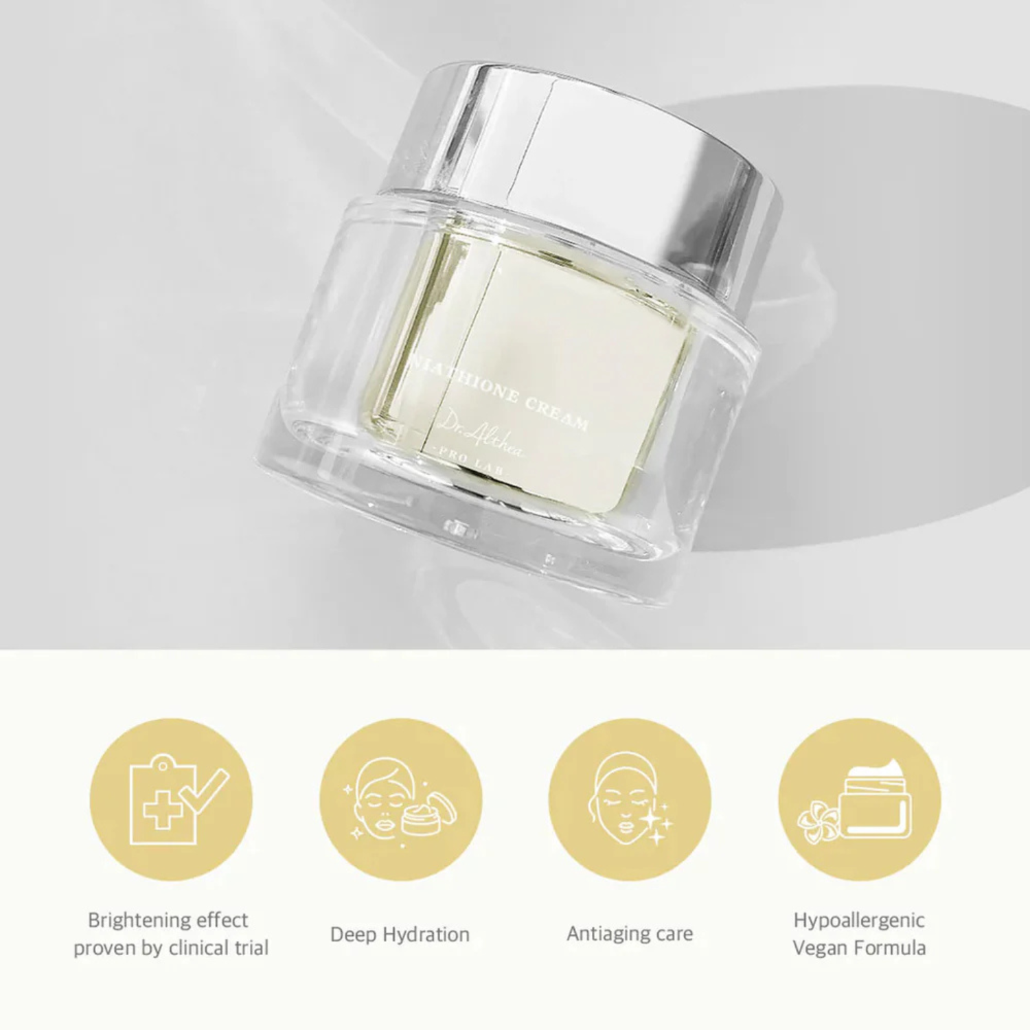 Dr. Althea - Niathione Cream - Crema viso illuminante con niacinamide e glutatione