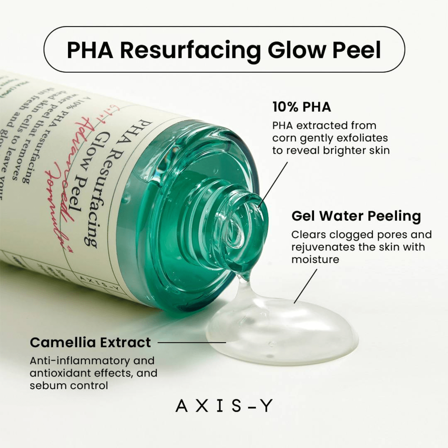 AXIS-Y - PHA Resurfacing Glow Peel - Peeling viso delicato 10%PHA
