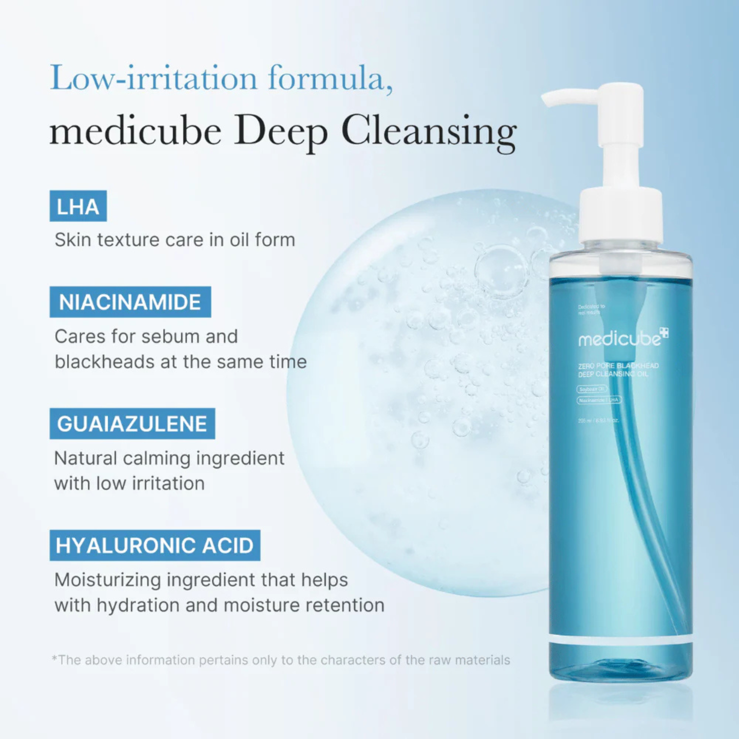 Medicube - Zero Pore Blackhead Deep Cleansing Oil - Olio detergente purificante anti- punti neri