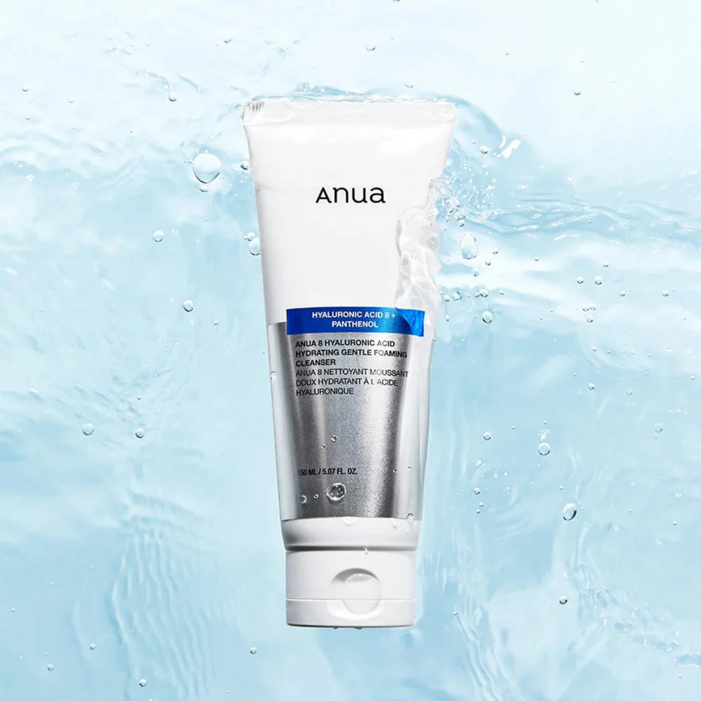 Anua - 8 Hyaluronic Acid Hydrating Gentle Foaming Cleanser - Detergente viso idratante