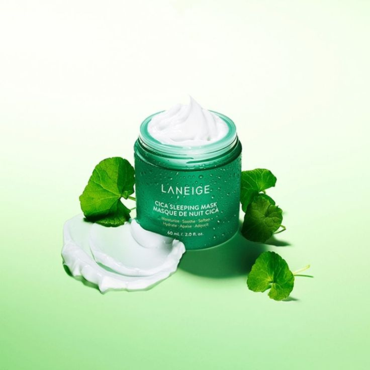 Laneige - Cica Sleeping Mask - Maschera viso notturna lenitiva alla centella