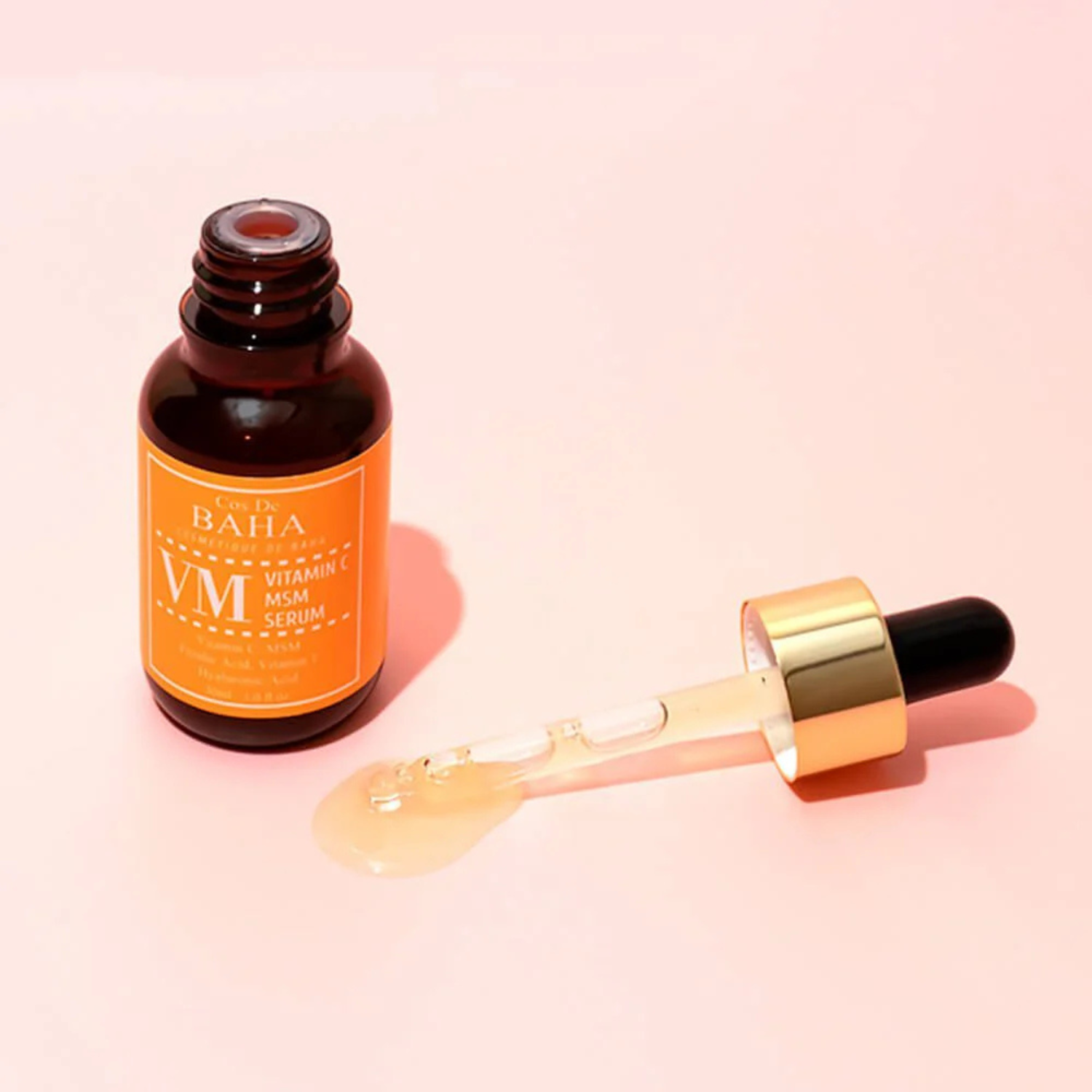 Cos de BAHA - Vitamin C Facial Serum with MSM - Siero con Vitamina C illuminante