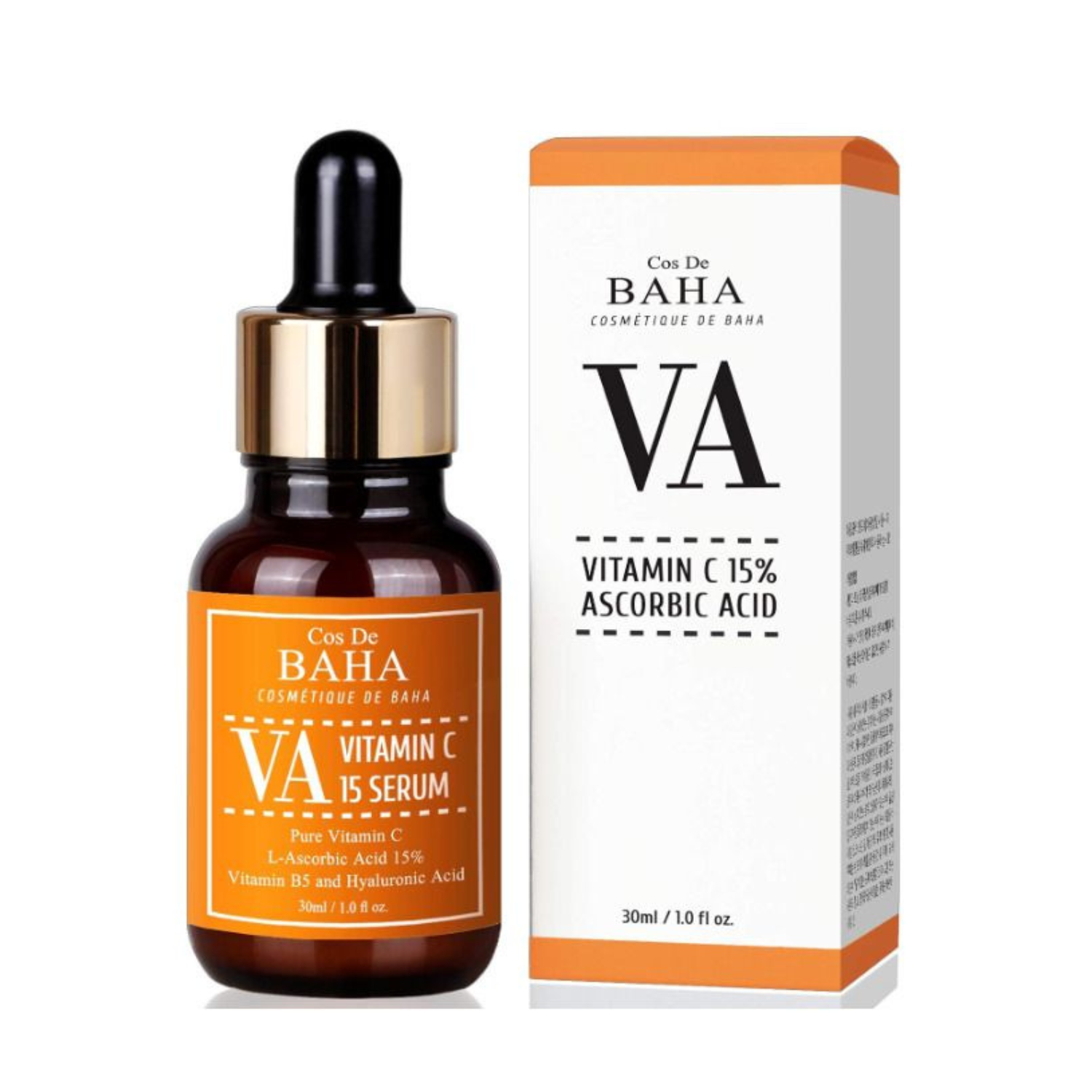 Cos de BAHA - Vitamin C 15% Serum - Siero viso illuminante anti-macchie