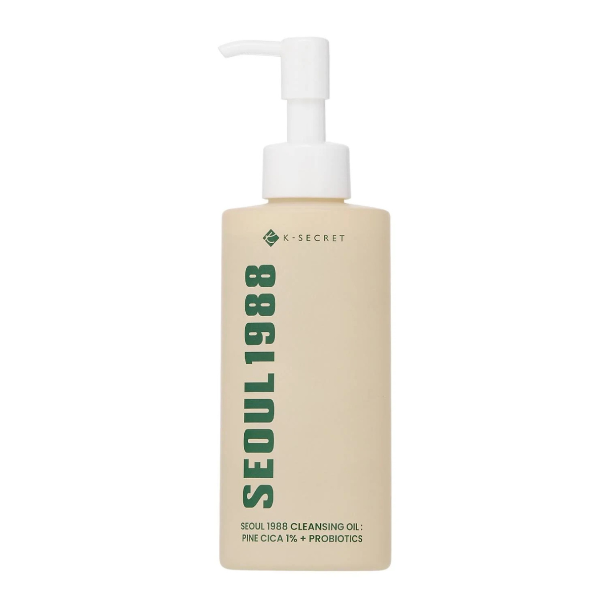 KSECRET - SEOUL 1988 Cleansing Oil: Pine Cica 1% + Probiotics - Olio detergente viso alla centella e probiotici