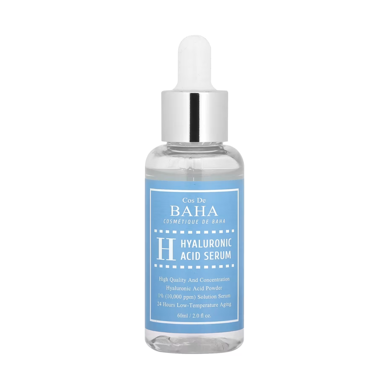 Cos De BAHA - Hyaluronic Acid Serum - Siero viso idratante con acido ialuronico