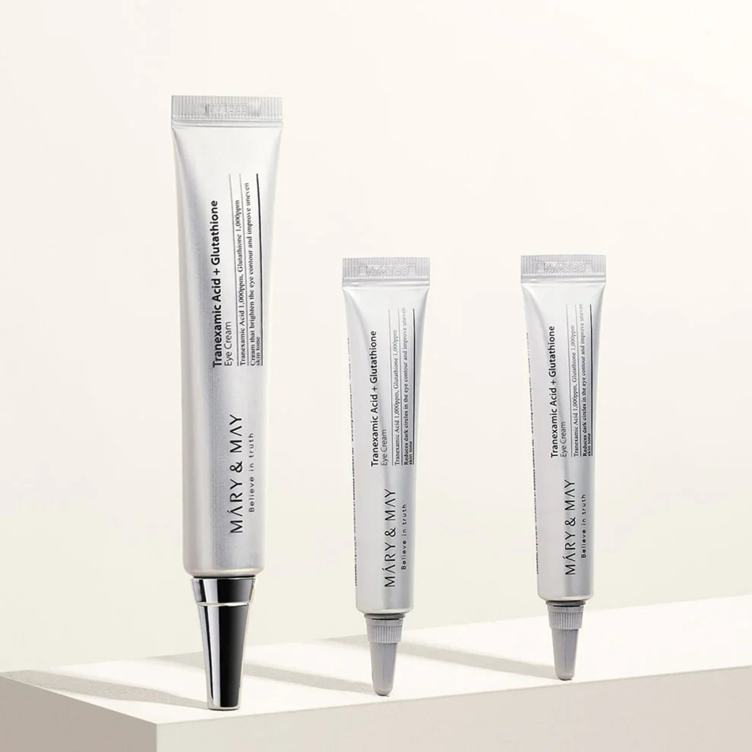 Mary&May - Tranexamic Acid + Glutathion Eye Cream - Crema contorno occhi illuminante