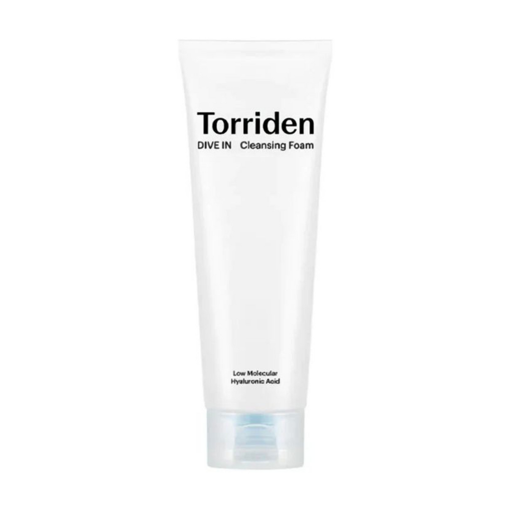 Torriden – Dive-In Low Molecular Hyaluronic Acid Cleansing Foam – Detergente viso idratante a pH delicato