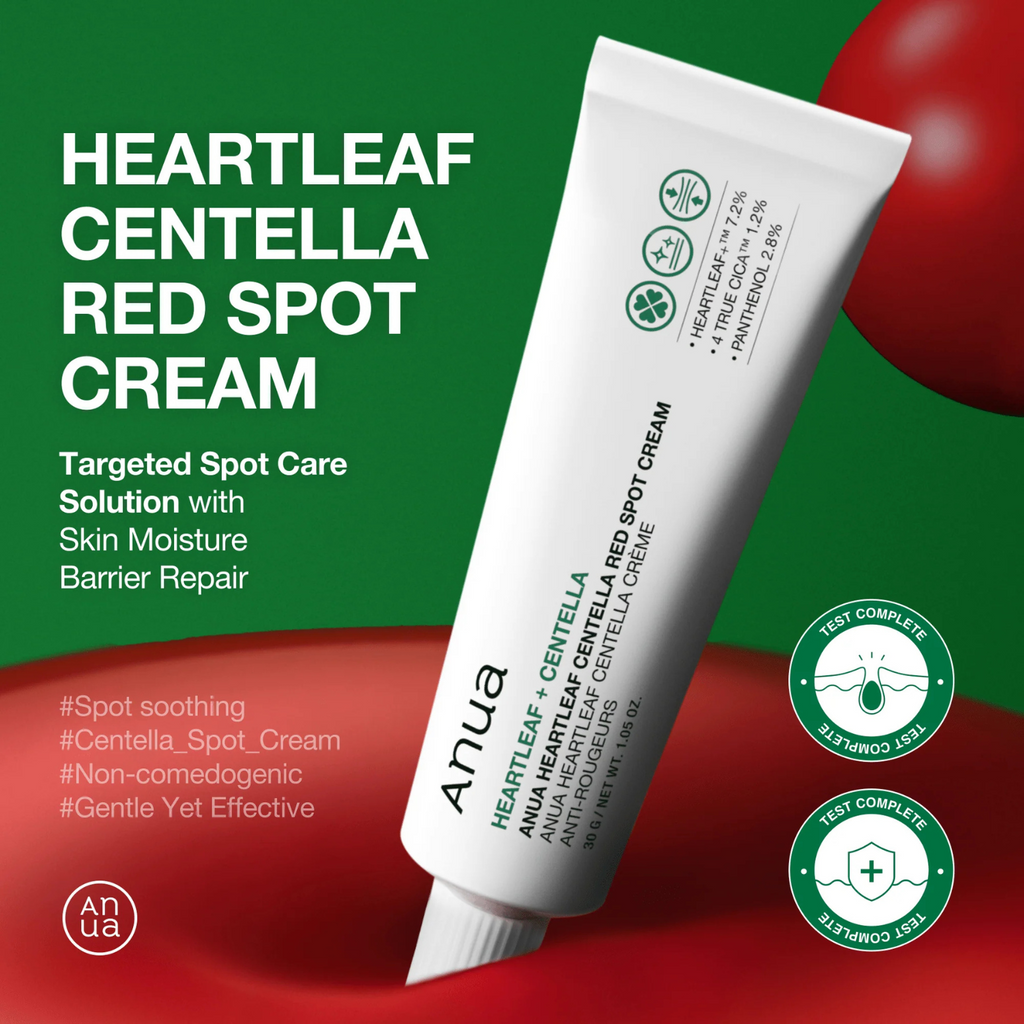 Anua – Centella Red Spot Cream – Crema lenitiva anti-rossori & imperfezioni