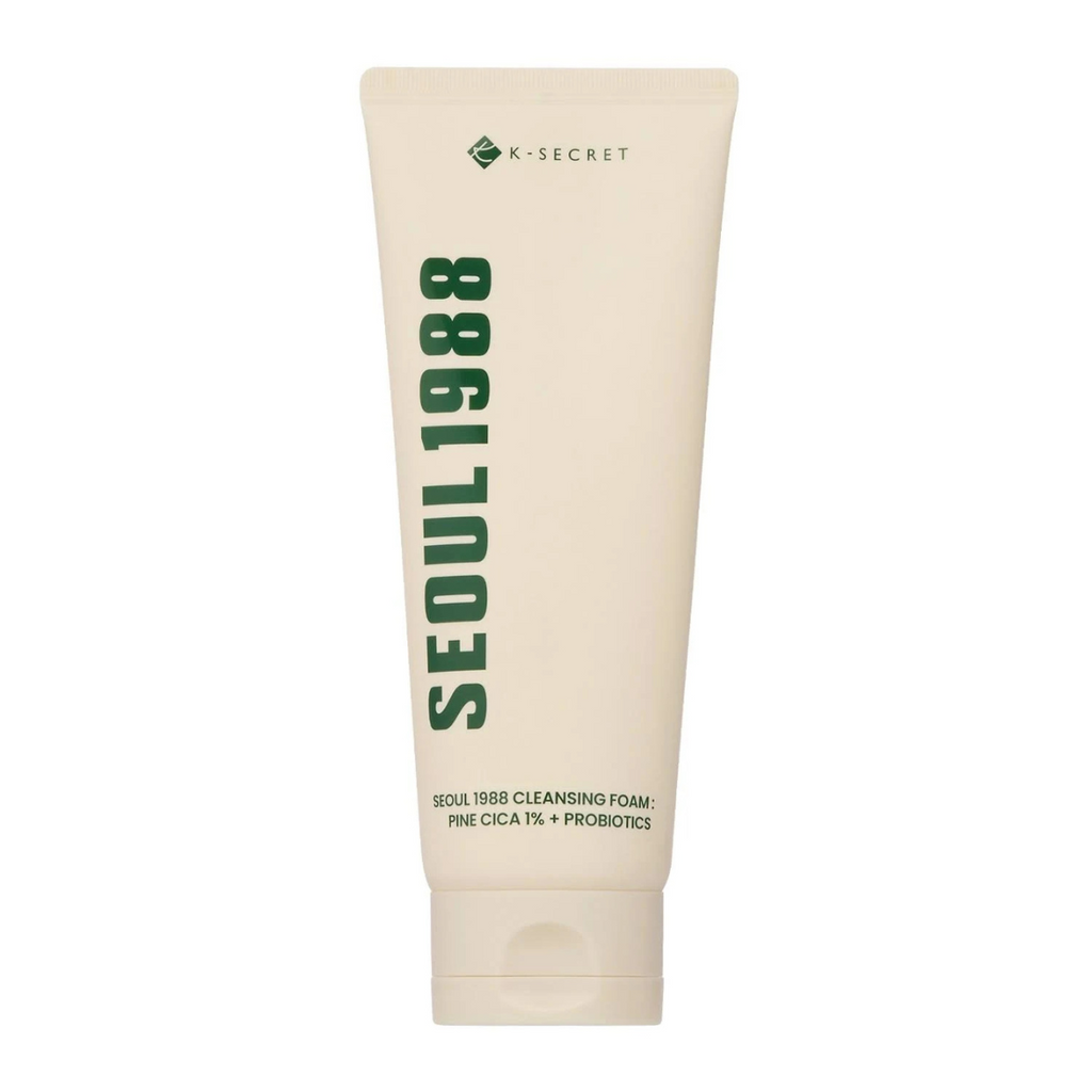 KSECRET - SEOUL 1988 Cleansing Foam: Pine Cica 1% + Probiotics - Detergente viso purificante con centella e probiotici