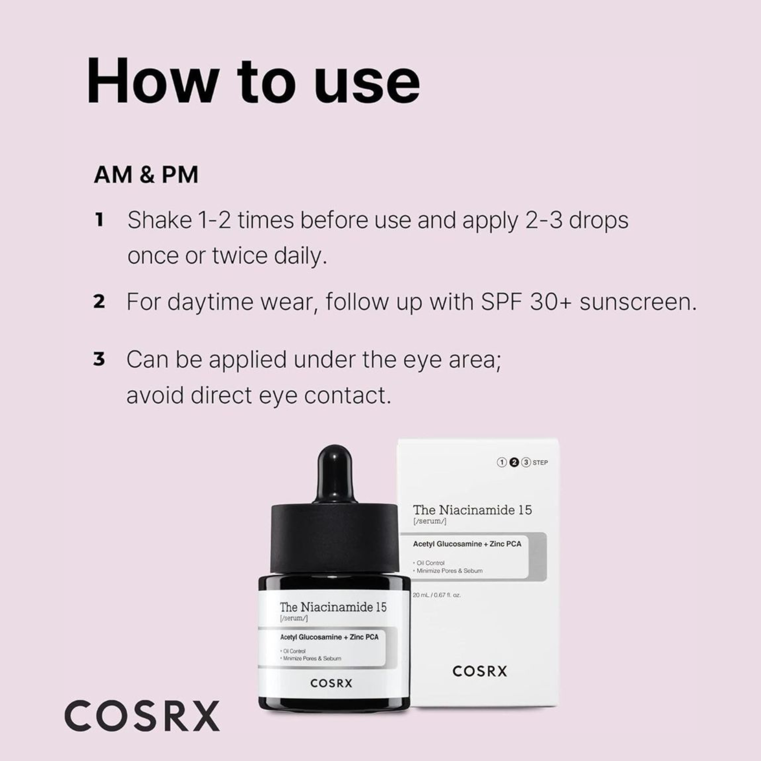 COSRX – The Niacinamide 15 Serum – Siero illuminante & riequilibrante