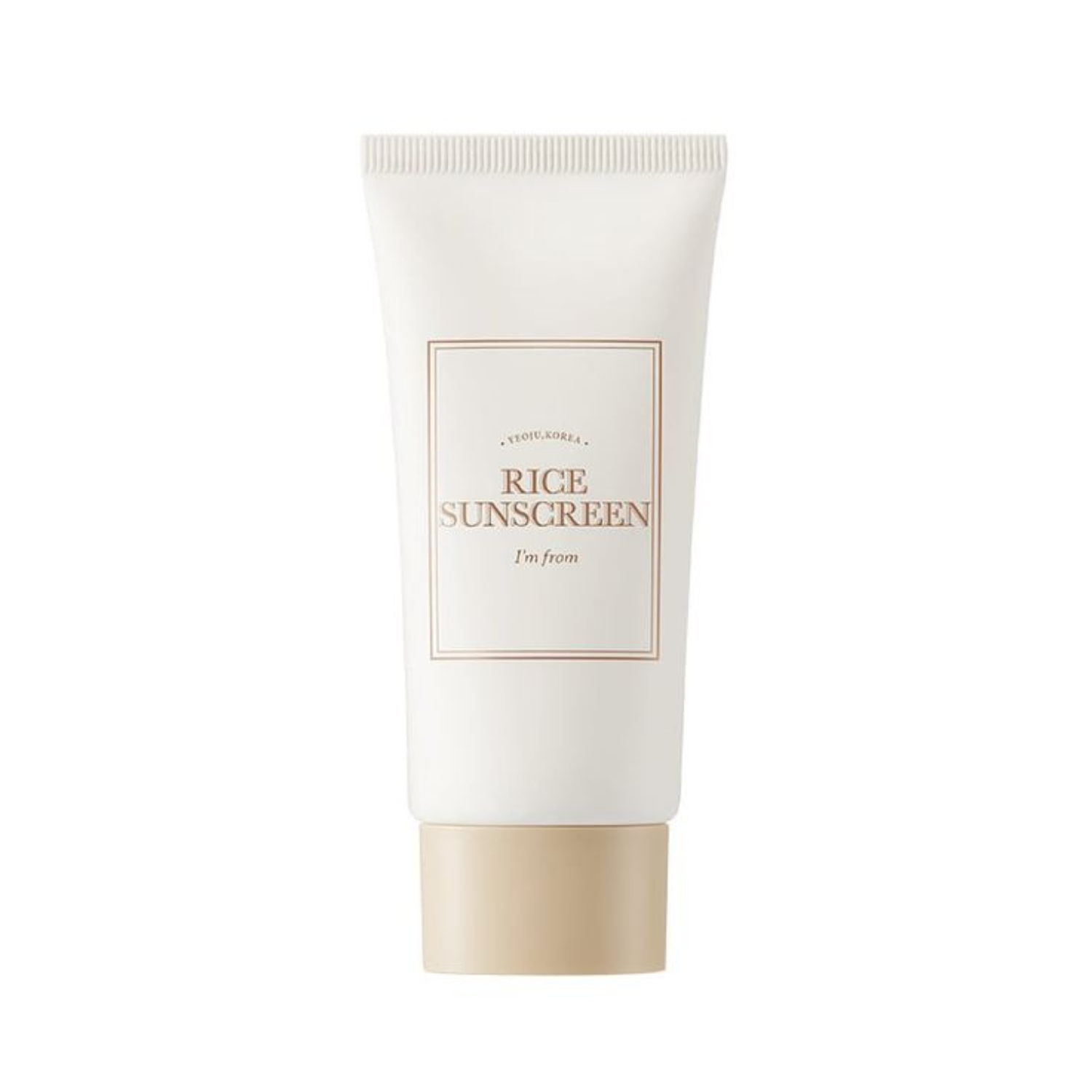 I'm From – Rice Sunscreen SPF50+ PA++++ – Protezione solare viso illuminante al riso