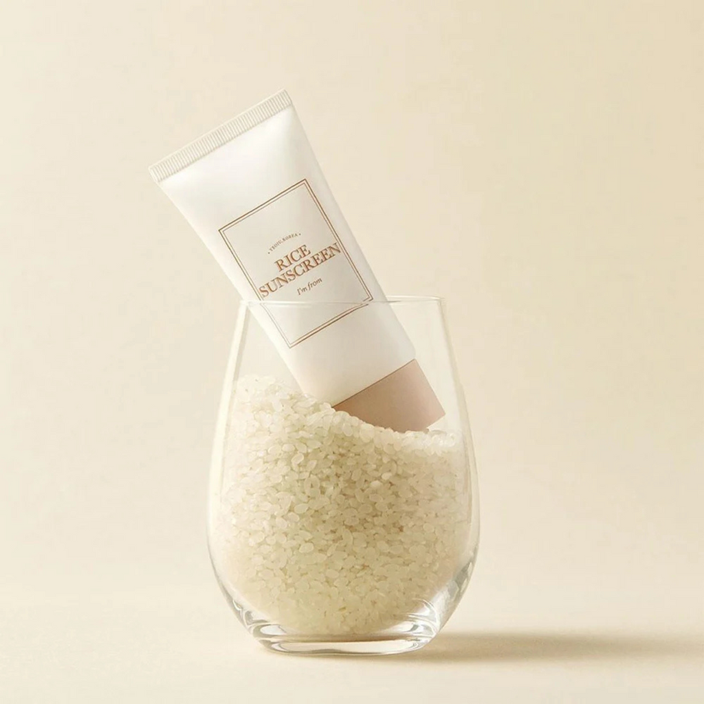 I'm From – Rice Sunscreen SPF50+ PA++++ – Protezione solare viso illuminante al riso