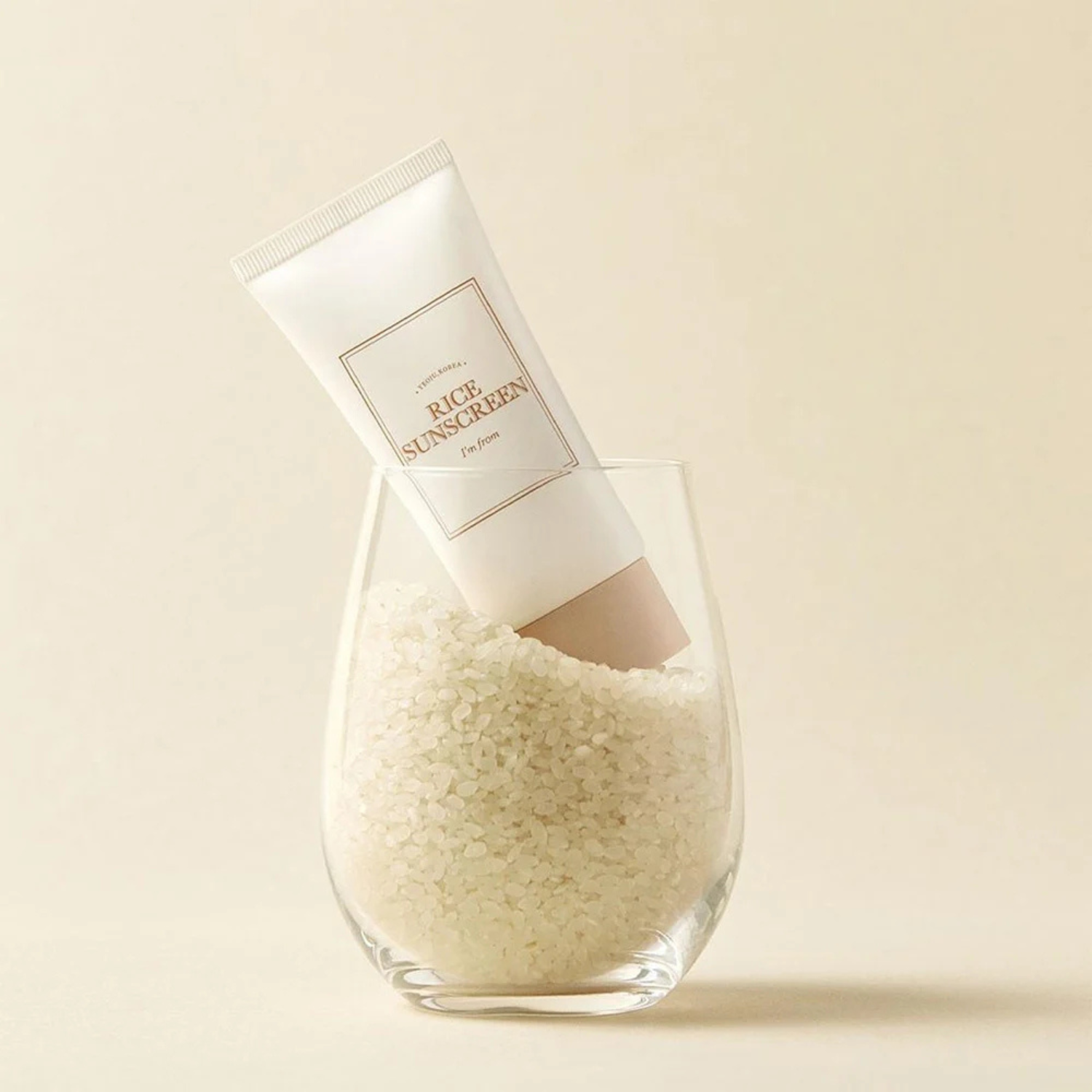 I'm From – Rice Sunscreen SPF50+ PA++++ – Protezione solare viso illuminante al riso