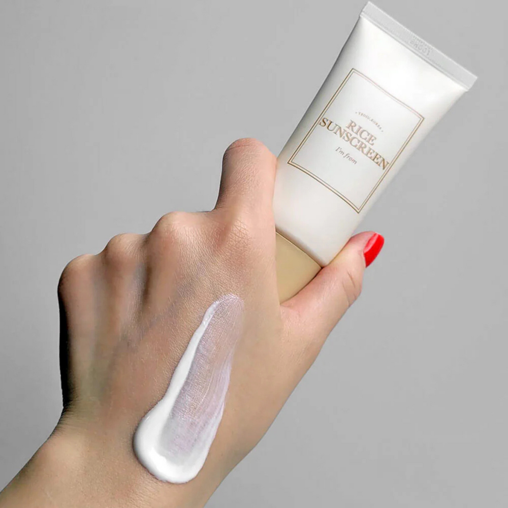 I'm From – Rice Sunscreen SPF50+ PA++++ – Protezione solare viso illuminante al riso