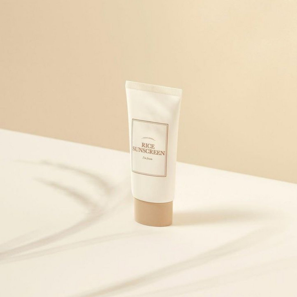 I'm From – Rice Sunscreen SPF50+ PA++++ – Protezione solare viso illuminante al riso