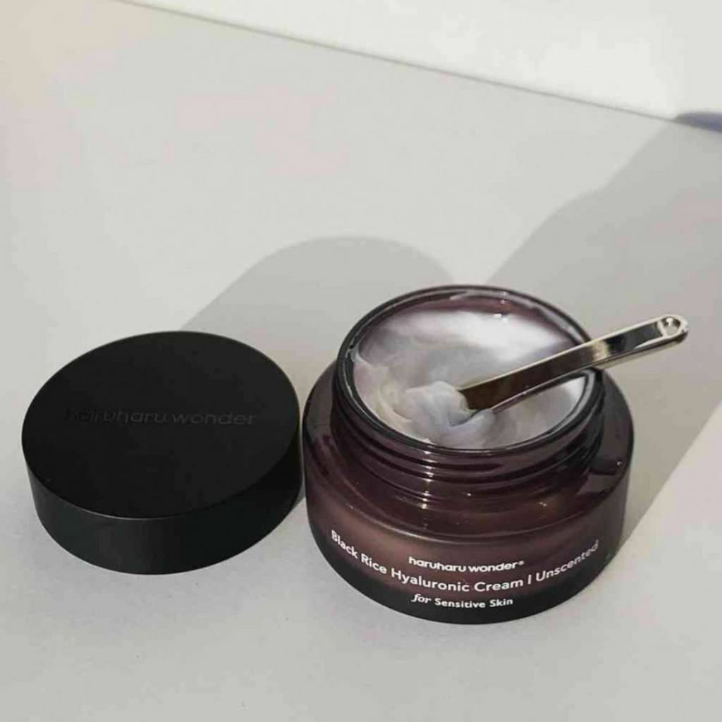 Haruharu Wonder – Black Rice 10 Hyaluronic Cream Unscented – Crema viso idratante senza profumo