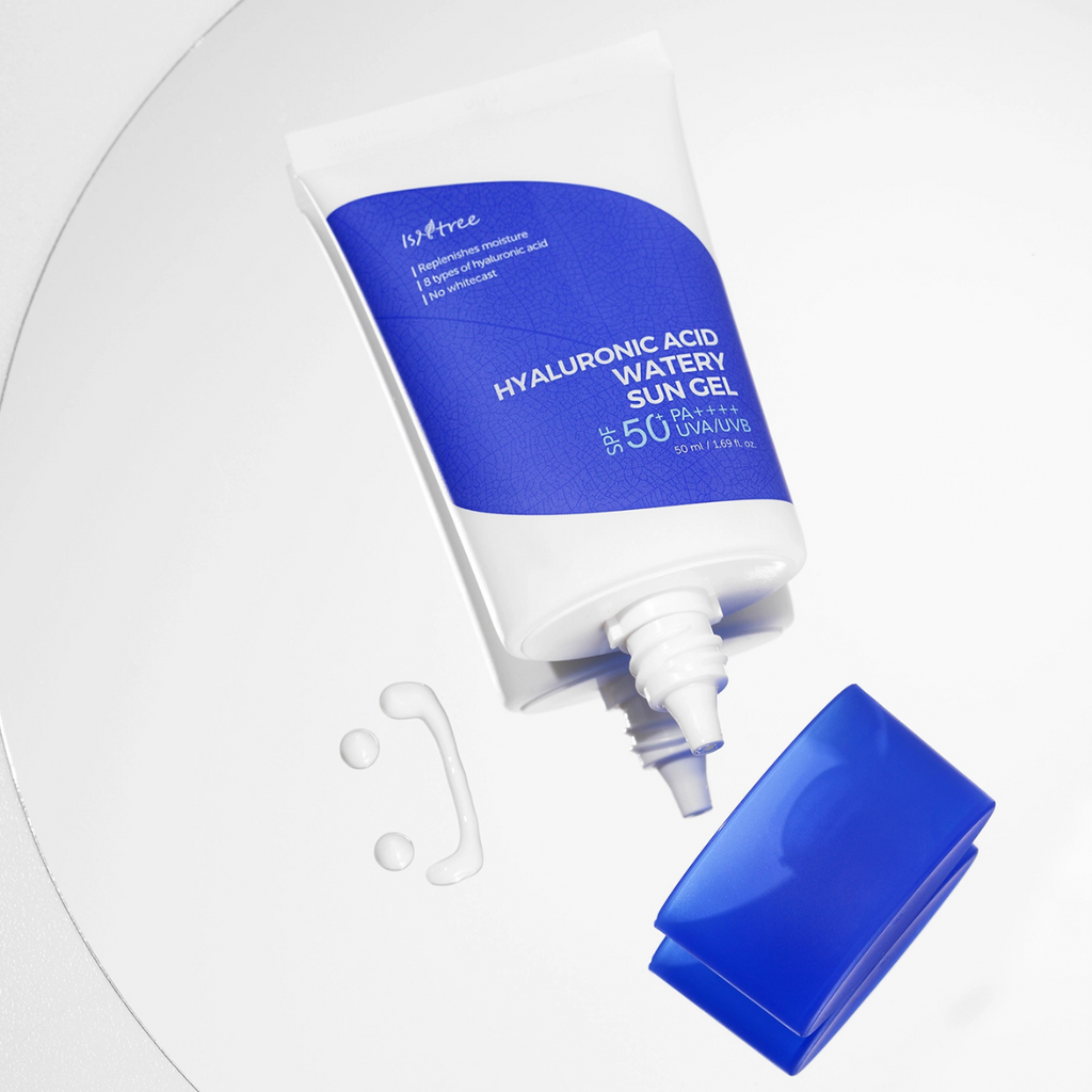 Isntree - Hyaluronic Acid Watery Sun Gel SPF50 - Crema solare viso all'acido ialuronico
